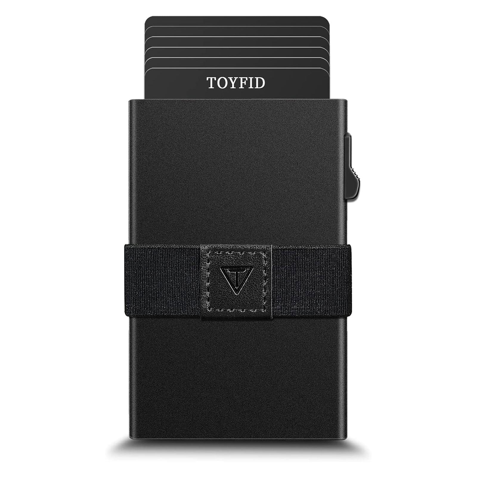 RFID Card Holder Pop Up Minimalist Wallet for Men Women RFID Blocking Protection Metal Aluminum Slim Credit Card Case