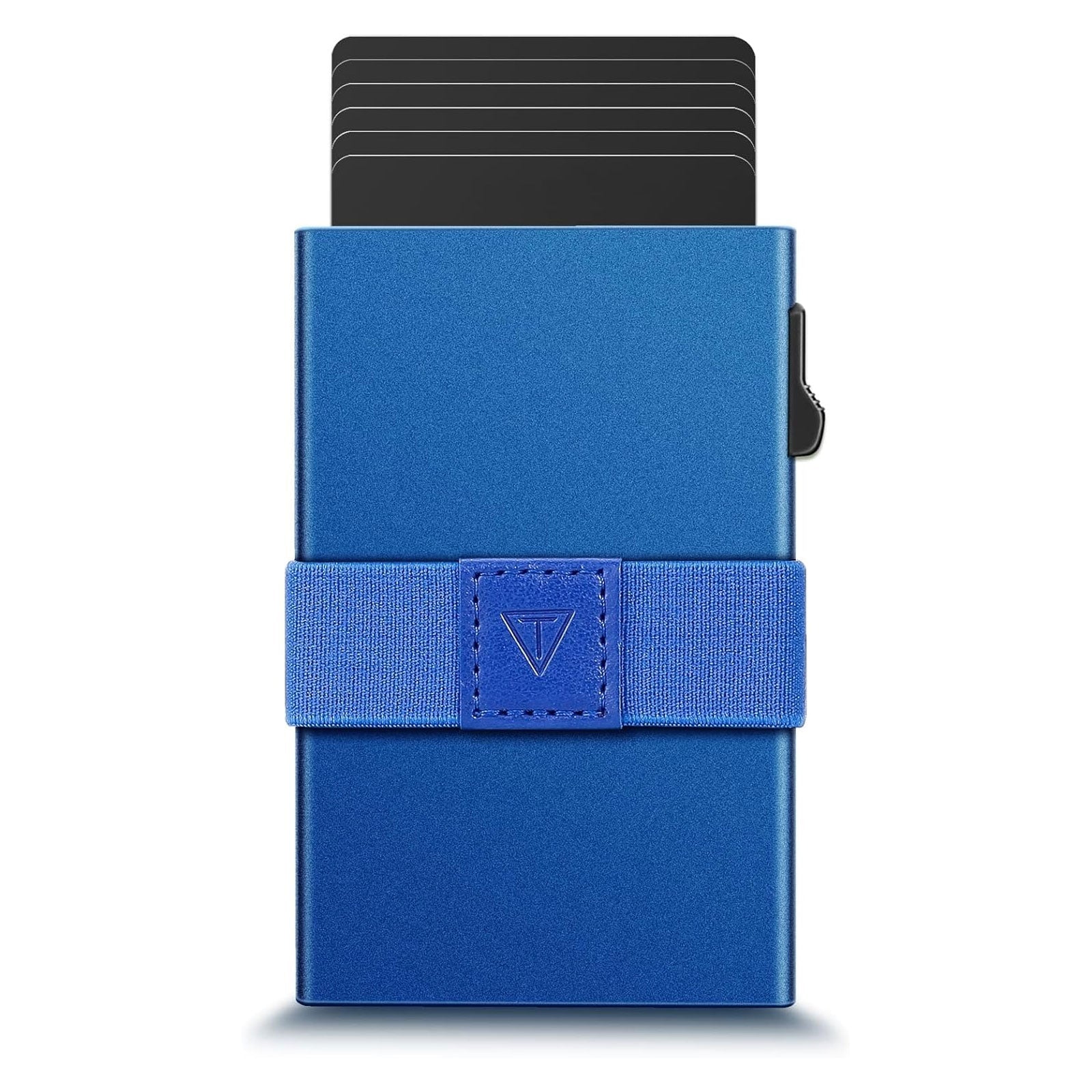 RFID Card Holder Pop Up Minimalist Wallet for Men Women RFID Blocking Protection Metal Aluminum Slim Credit Card Case