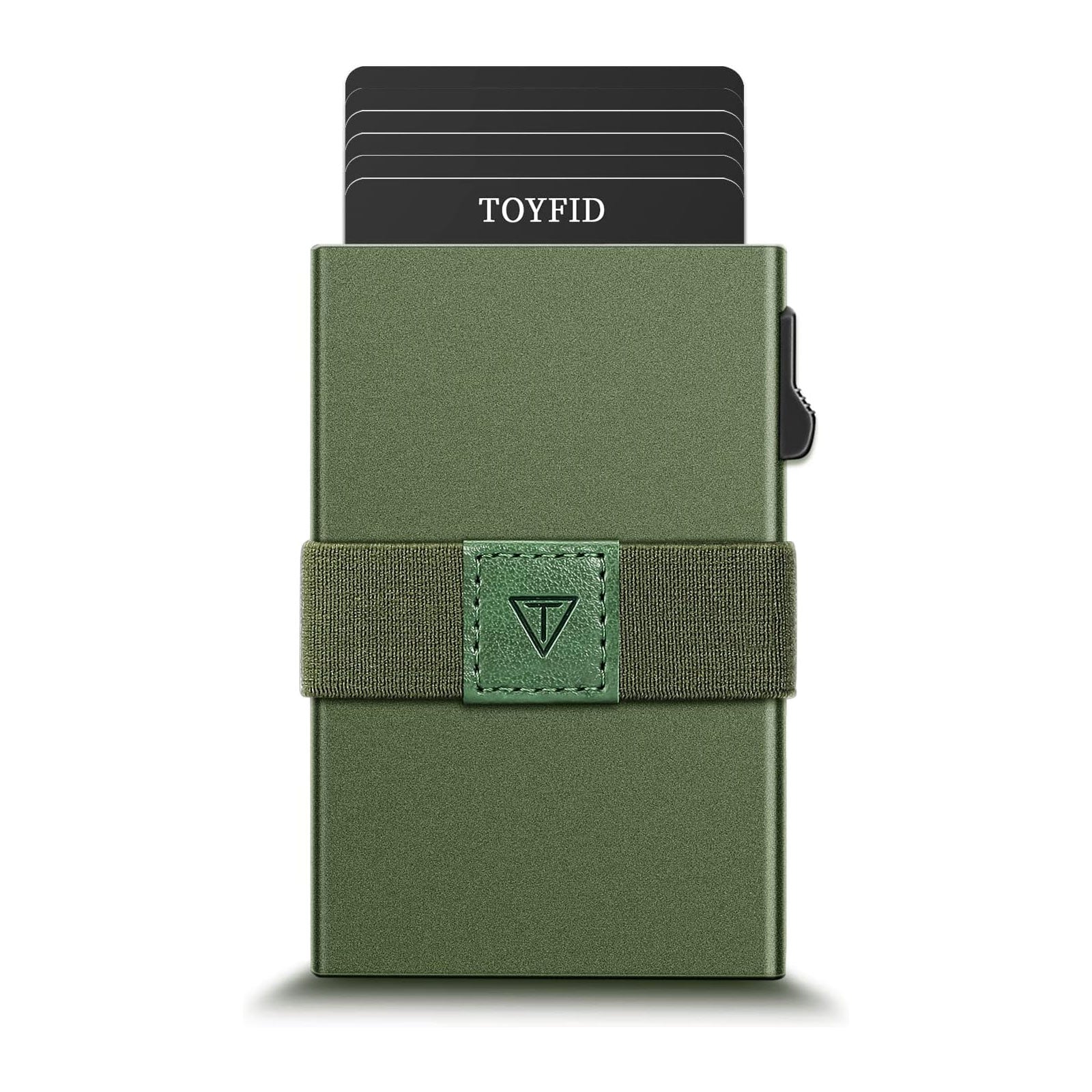 RFID Card Holder Pop Up Minimalist Wallet for Men Women RFID Blocking Protection Metal Aluminum Slim Credit Card Case